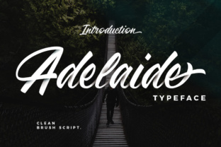 Adelaide: The Premium Script Typeface for Polished Branding