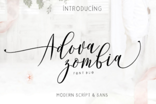 Adova Zombia: The Premium Typeface for Polished Brand Identity