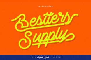Bestters Supply: A Retro Script Font for Editorial Design