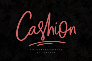 Cashion Script: The Handwritten Typeface for Authentic Branding