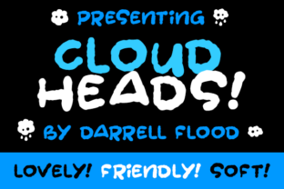 Cloudheads: A Soft Typeface for Calmer Editorial Design