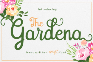 Gardena: A Handwritten Typeface for Authentic Digital Branding