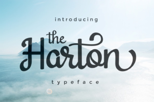 Harton: The Modern Script Typeface That Elevates Digital Branding