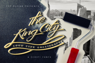 King City: A Premium Script Typeface for Editorial Branding