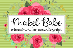 Mabel Rose: A Modern Script Font for Editorial Design