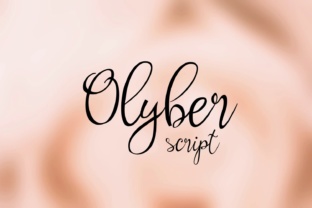 Olyber: The Handwritten Script Amp That Elevates Editorial Design