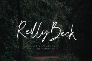 Reilly Beck: The Handcrafted Typeface for Authentic Shop Branding