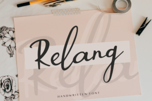 Relang: The Handwritten Typeface That Elevates Digital Branding