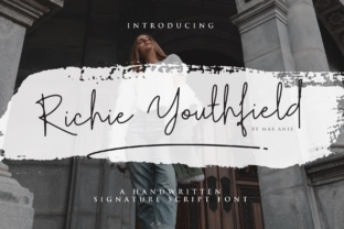 Richie Youthfield: A Modern Script Typeface for Editorial Design