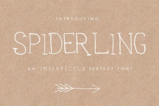 Spiderling: The Perfect Handwritten Font for Crafters and Sellers