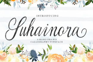 Suhainora: A Warm Handwritten Typeface for Creative Branding