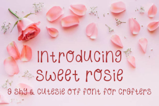 Sweet Rosie: The Perfect Script Font for Handmade Product Labels