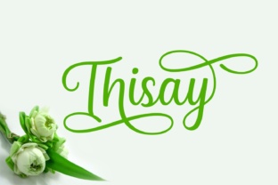Thisay Script Typeface Review for Digital Branding