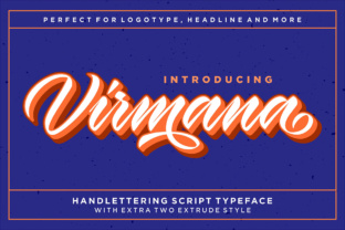 Virmana: The Retro Script Font That Elevates Small Business Branding